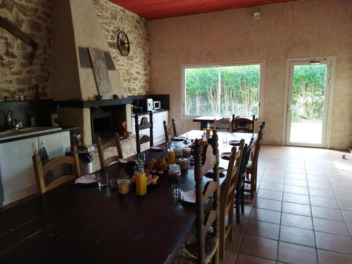 Aur Blan - Chambres Le Somail Esterno foto